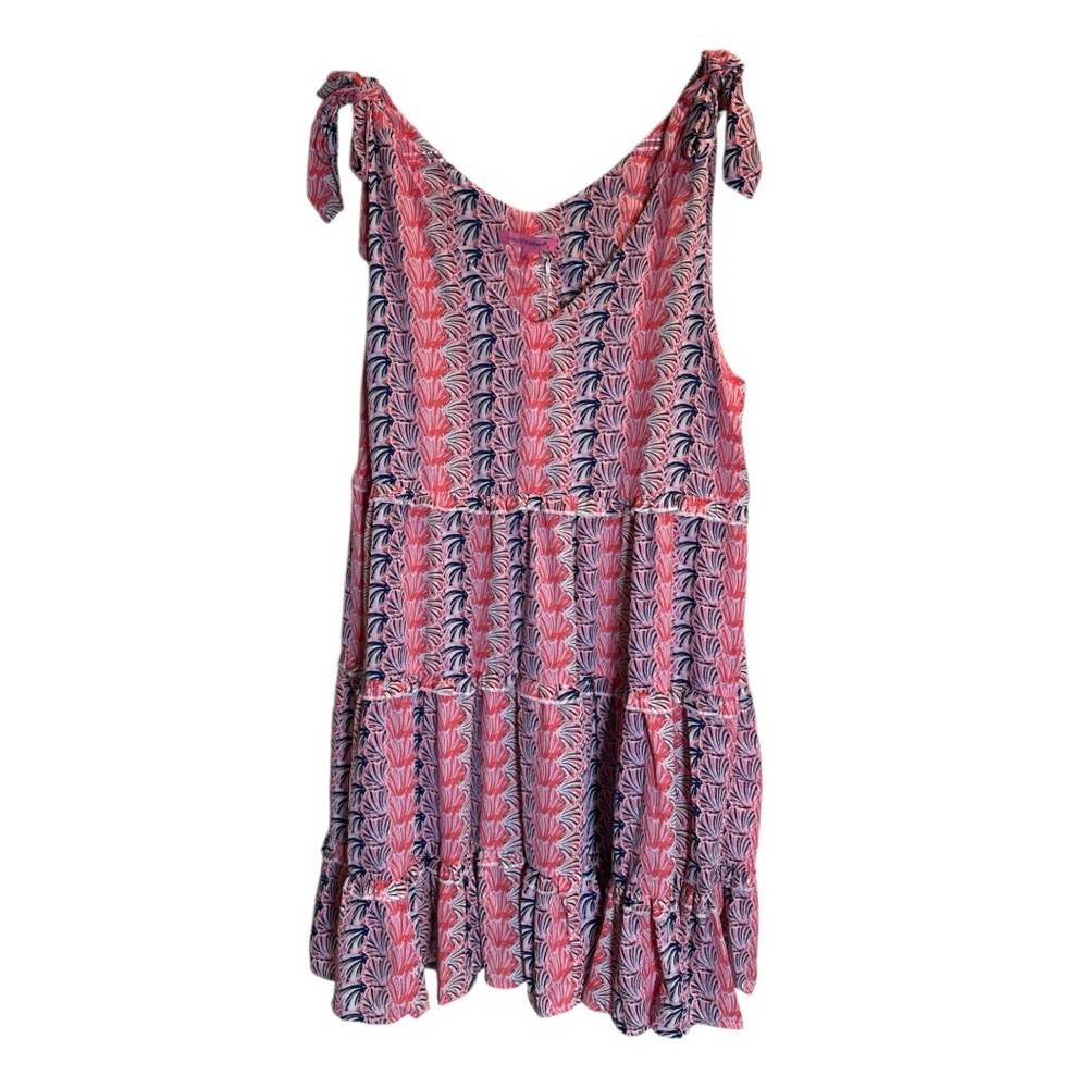 Simply Southern Pink and Purple Midi Dress - Picture 5 of 11